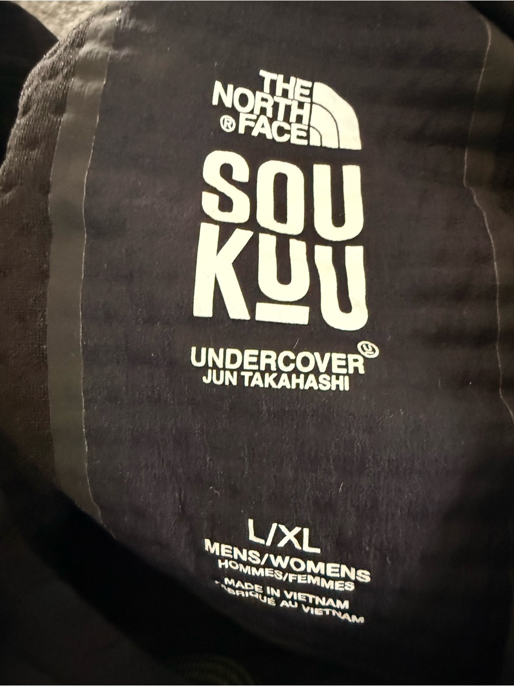 The North Face Soukuu x Undercover DotKnit Hoodie Black L/XL Unisex